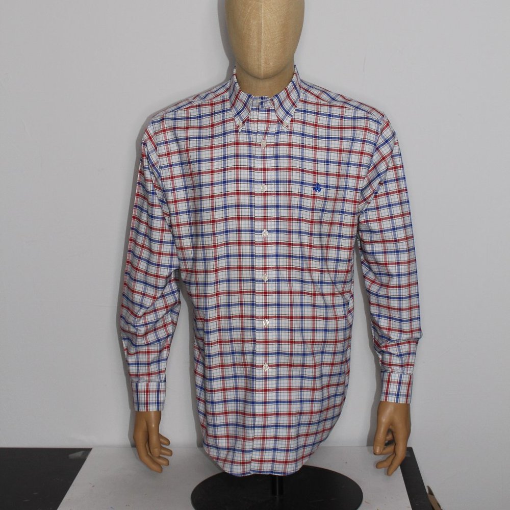 🤑 3 for $15🤑 Brooks Brothers Plaid Button Down Dress Shirt